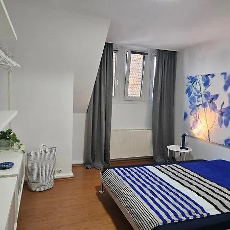 Apartment Charmante Stylische Blau