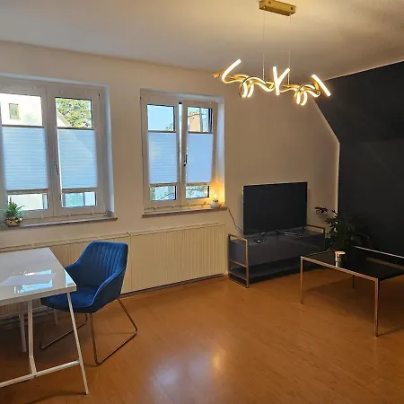 Apartment Charmante Stylische Blau