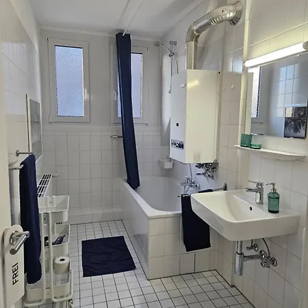 Charmante Stylische Blau Apartment